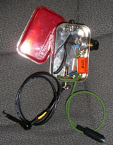 My amp stethoscope built in a Vitorinox tin box